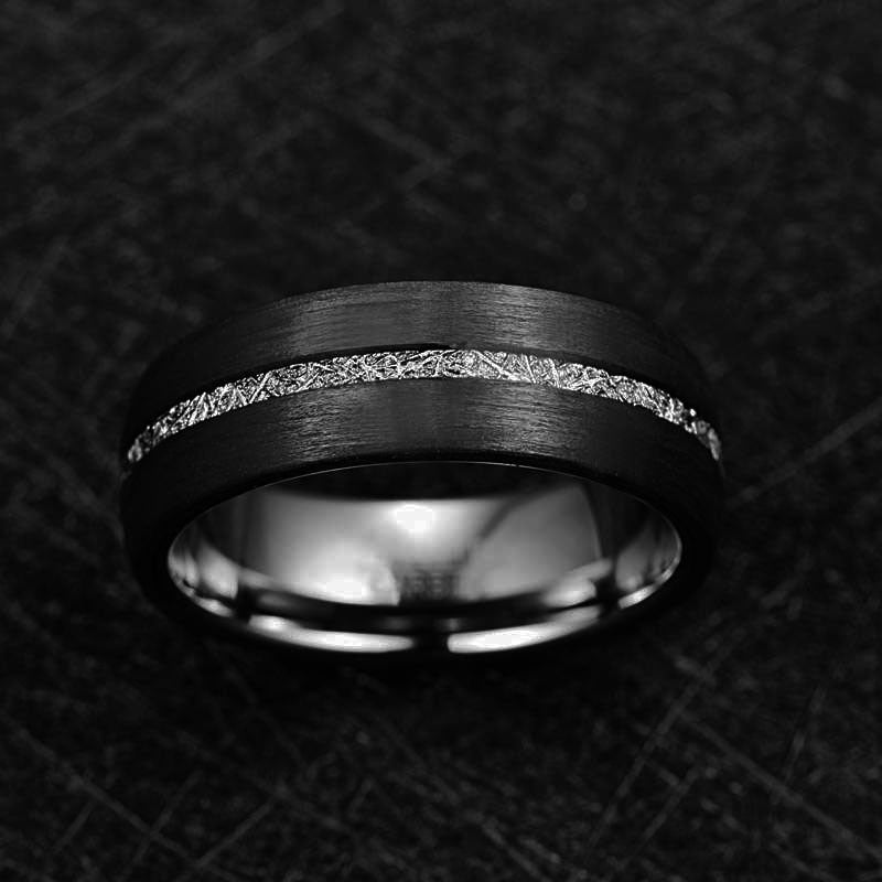 Cosmic Fusion Tungsten Carbide Men Ring