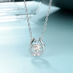 Load image into Gallery viewer, Lucky Charm Moissanite Necklace
