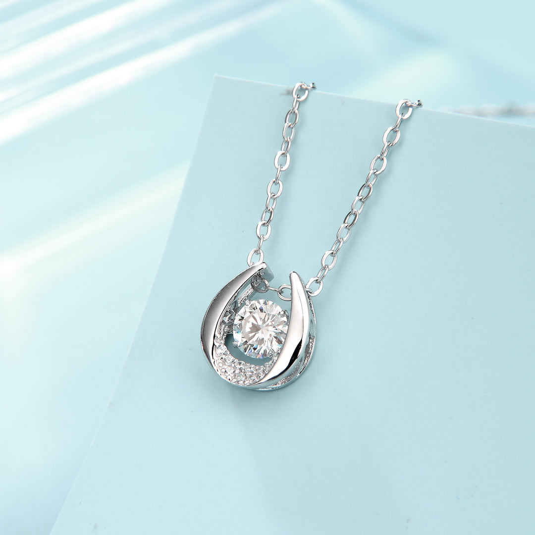 Lucky Charm Moissanite Necklace