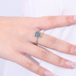 Load image into Gallery viewer, Sylvan Serenade Moss Agate Ring
