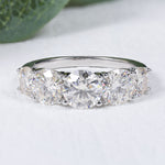 Load image into Gallery viewer, Octavia&#39;s Five Times Radiance Moissanite Ring
